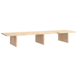 Vidaxxl Monitorständer 100x27x15 cm massives Kiefernholz