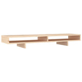 Vidaxxl Monitorständer 100x27x14 cm massives Kiefernholz