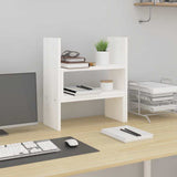 Vidaxx Monitorständer (39-72)x17x43 cm massives Kiefernholz weiß