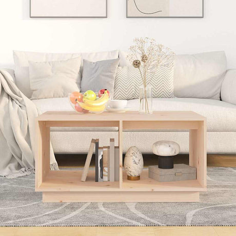 Vidaxl salontafel 80x50x40 cm massief grenenhout