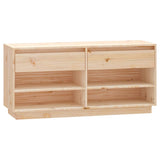 Vidaxx Schuhschrank 110x34x52 cm massives Kiefernholz