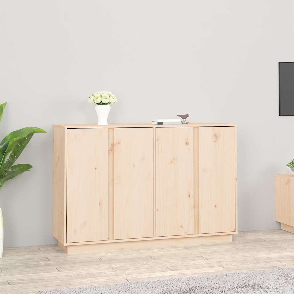 Vidaxl dressoir 120x35x80 cm massief grenenhout