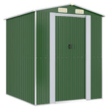 VidaXL Gartenhaus 192x191x223 cm verzinkter Stahl grün