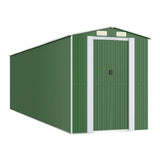 VidaXL Gartenhaus 192x689x223 cm verzinkter Stahl grün