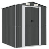 VidaXL Gartenhaus 192x191x223 cm verzinkter Stahl Anthrazit