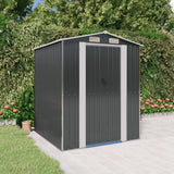 VidaXL Gartenhaus 192x191x223 cm verzinkter Stahl Anthrazit