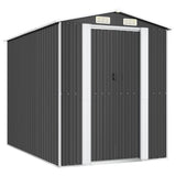 VidaXL Gartenhaus 192x274x223 cm verzinkter Stahl Anthrazit