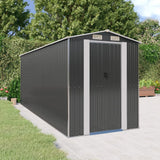 VidaXL Gartenhaus 192x523x223 cm verzinkter Stahl Anthrazit
