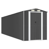 VidaXL Gartenhaus 192x772x223 cm verzinkter Stahl Anthrazit