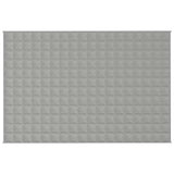 Vidaxx Gewichtsdecke 120x180 cm 5 kg Stoff grau