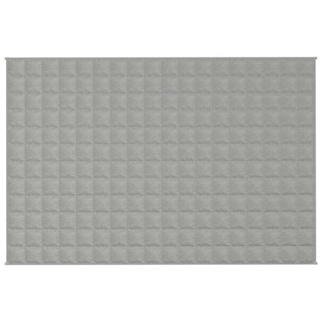 Vidaxx Gewichtsdecke 120x180 cm 5 kg Stoff grau