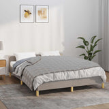 Vidaxx Gewichtsdecke 138x200 cm 6 kg Stoff grau
