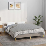 Vidaxx Gewichtsdecke 150x200 cm 11 kg Stoff grau