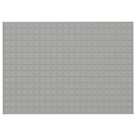 Vidaxx Gewichtsdecke 155x220 cm 7 kg Stoff grau