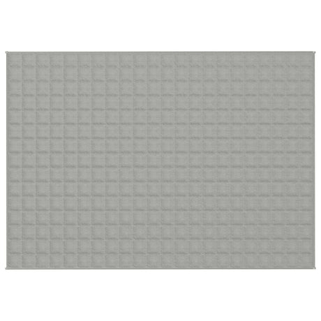 Vidaxx Gewichtsdecke 155x220 cm 11 kg Stoff grau