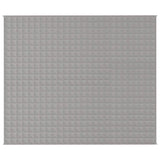 Vidaxx Gewichtsdecke 220x260 cm 11 kg Stoff grau