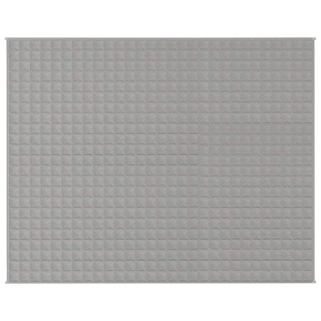 Vidaxx Gewichtsdecke 235x290 cm 11 kg Stoff grau