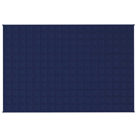 Vidaxx Gewichtsdecke 120x180 cm 5 kg Stoff blau