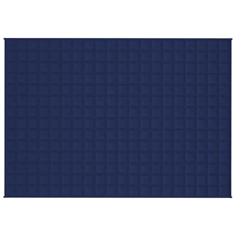Vidaxx Gewichtsdecke 138x200 cm 6 kg Stoff blau