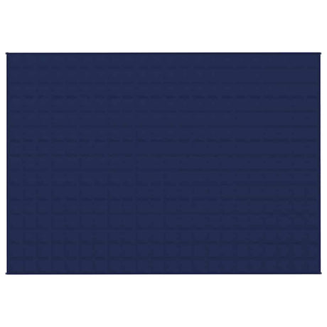 Vidaxx Gewichtsdecke 155x220 cm 7 kg Stoff blau