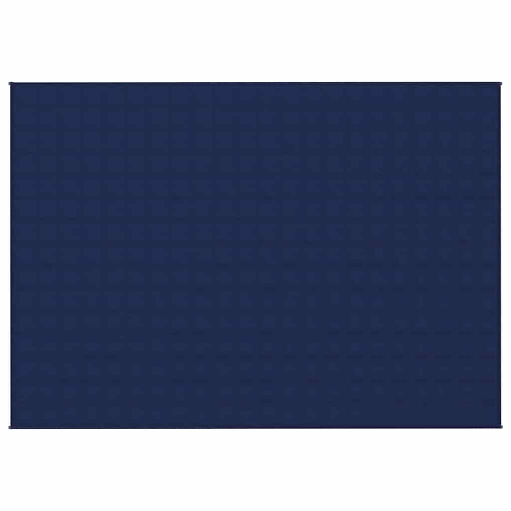 Vidaxx Gewichtsdecke 155x220 cm 11 kg Stoff blau