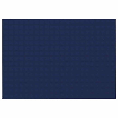 Vidaxx Gewichtsdecke 155x220 cm 11 kg Stoff blau