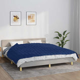 Vidaxx Gewichtsdecke 155x220 cm 11 kg Stoff blau