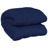 Vidaxx Gewichtsdecke 200x200 cm 13 kg Stoff blau
