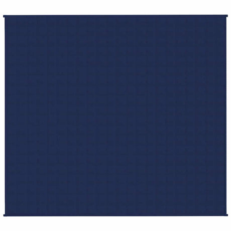 Vidaxx Gewichtsdecke 200x225 cm 9 kg Stoff blau