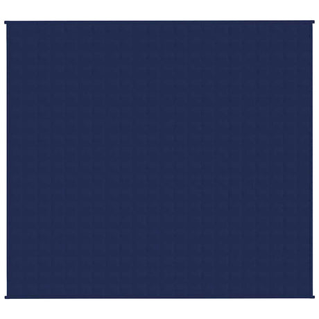 Vidaxx Gewichtsdecke 200x225 cm 13 kg Stoff blau