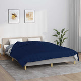 Vidaxx Gewichtsdecke 200x225 cm 13 kg Stoff blau