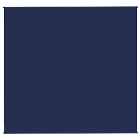 Vidaxx Gewichtsdecke 220x235 cm 11 kg Stoff blau
