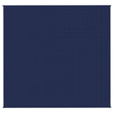 Vidaxx Gewichtsdecke 220x235 cm 15 kg Stoff blau