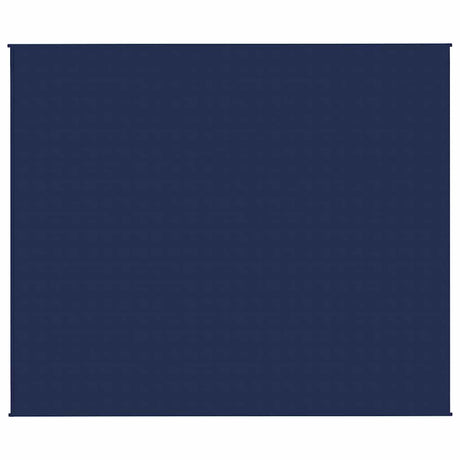 Vidaxx Gewichtsdecke 220x260 cm 15 kg Stoff blau