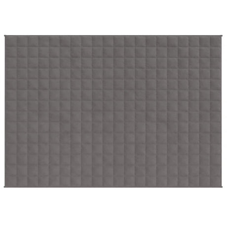Vidaxx Gewichtsdecke 150x200 cm 11 kg Stoff grau