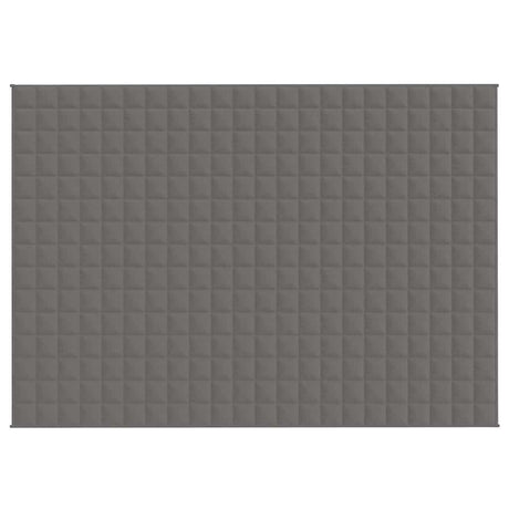 Vidaxx Gewichtsdecke 155x220 cm 11 kg Stoff grau