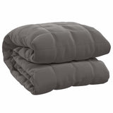 Vidaxx Gewichtsdecke 220x235 cm 11 kg Stoff grau