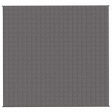 Vidaxx Gewichtsdecke 220x235 cm 11 kg Stoff grau