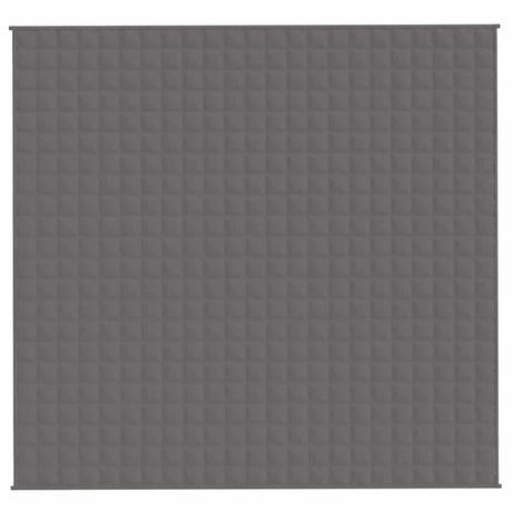 Vidaxx Gewichtsdecke 220x235 cm 11 kg Stoff grau