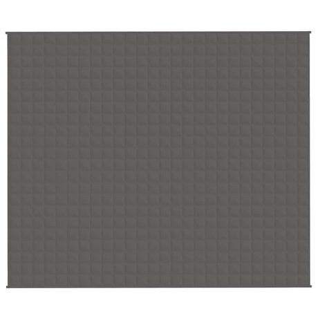 Vidaxx Gewichtsdecke 220x260 cm 11 kg Stoff grau