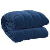 Vidaxx Gewichtsdecke 120x180 cm 5 kg Stoff blau