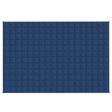 Vidaxx Gewichtsdecke 120x180 cm 5 kg Stoff blau