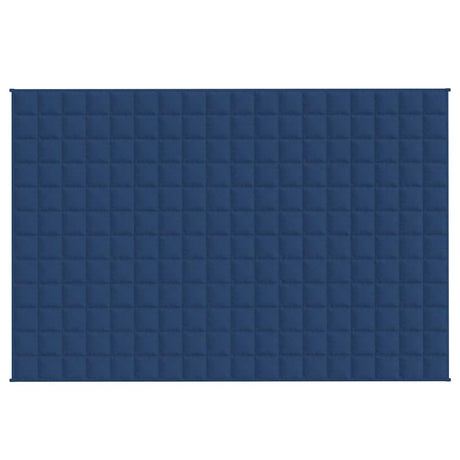 Vidaxx Gewichtsdecke 120x180 cm 5 kg Stoff blau