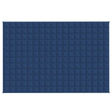 Vidaxx Gewichtsdecke 120x180 cm 9 kg Stoff blau
