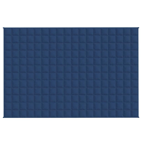 Vidaxx Gewichtsdecke 120x180 cm 9 kg Stoff blau