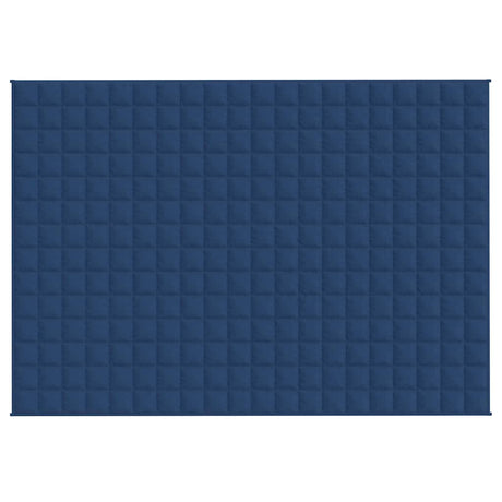 Vidaxx Gewichtsdecke 138x200 cm 6 kg Stoff blau