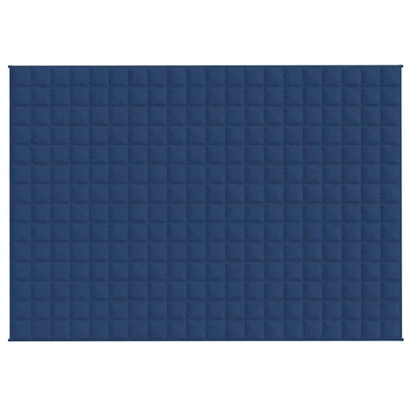 Vidaxx Gewichtsdecke 138x200 cm 10 kg Stoff blau