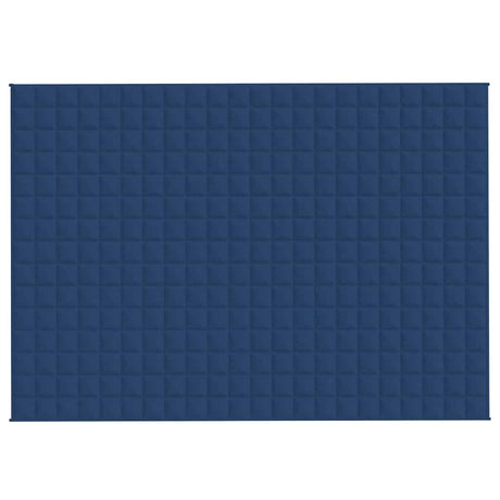 Vidaxx Gewichtsdecke 155x220 cm 11 kg Stoff blau