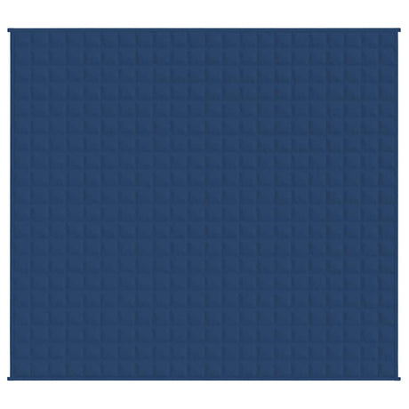 Vidaxx Gewichtsdecke 220x235 cm 11 kg Stoff blau