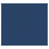 Vidaxx Gewichtsdecke 220x235 cm 15 kg Stoff blau